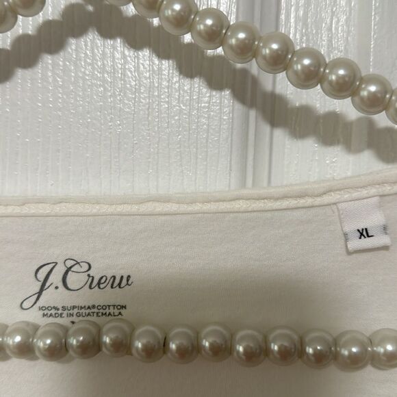 J.CREW T-SHIRT IVORY - Picture 5 of 6